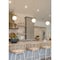 Z-Lite Calhoun Pendant, 1-Light, 9 In.W x 10.75 In.H, Heritage Brass/white opal 7505P9-HBR - alternate 7